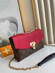 Louis Vuitton LV Saint Placide Red 25 x 16.5 x 7 cm - 6