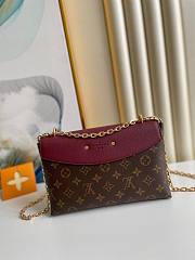 Louis Vuitton LV Saint Placide Purple 25 x 16.5 x 7 cm - 5