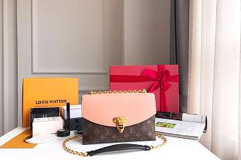 Louis Vuitton LV Saint Placide Pink 25 x 16.5 x 7 cm