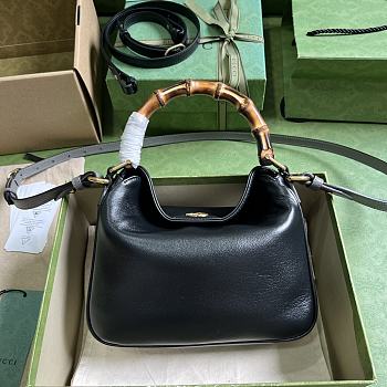 Gucci Diana Small Shoulder Bag Black 24x15x5cm