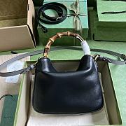 Gucci Diana Small Shoulder Bag Black 24x15x5cm - 3