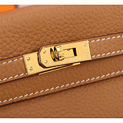 Hermes Kelly Togo Gold Brown 25cm - 3