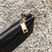 YSL Key Pouch Monogram Black Gold 13.5 x 7.5 x 2 cm - 4