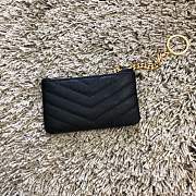 YSL Key Pouch Monogram Black Gold 13.5 x 7.5 x 2 cm - 2