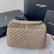 YSL College Medium Chain Gray Bag 24x17x6.5cm - 3