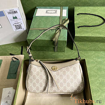 Gucci Ophidia Small Handbag Beige 25x15x6.5cm