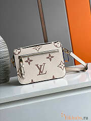 LV Pochette Metis Cream 25x19x7cm - 3