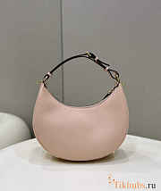 Fendi Fendigraphy Small White leather Bag Pink 29cm - 4