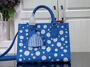 Louis Vuitton OnTheGo PM LV x YK Blue 25 x 19 x 11.5 cm - 1