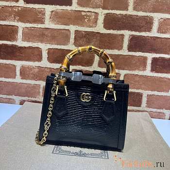 Gucci Diana Lizard Mini Bag 20x16x10cm