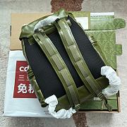 Gucci Backpack With Tonal Double G Forest Green 38x44x15cm - 2