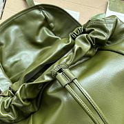 Gucci Backpack With Tonal Double G Forest Green 38x44x15cm - 4