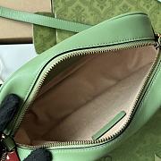 Gucci Marmont Small Shoulder Green Bag 24x12x7cm - 5