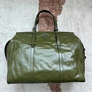 Gucci Tote Bag GG Tone On Tone Large Forest Green 47x36x24cm - 1