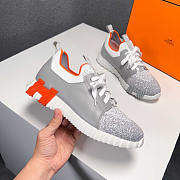 Hermes Depart Sneaker Gray - 1