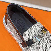 Hermes Game Slip-on Sneaker Gray - 3