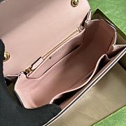 Gucci Blondie Small Top Handle Bag Light Pink 23x15x11cm - 6