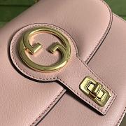 Gucci Blondie Small Top Handle Bag Light Pink 23x15x11cm - 2