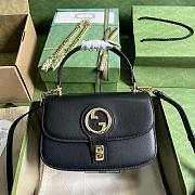 Gucci Blondie Top-handle Bag Black 23 x 15 x 11cm - 1