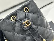 Chanel Mini Bucket Bag Black 15x19x11cm - 2