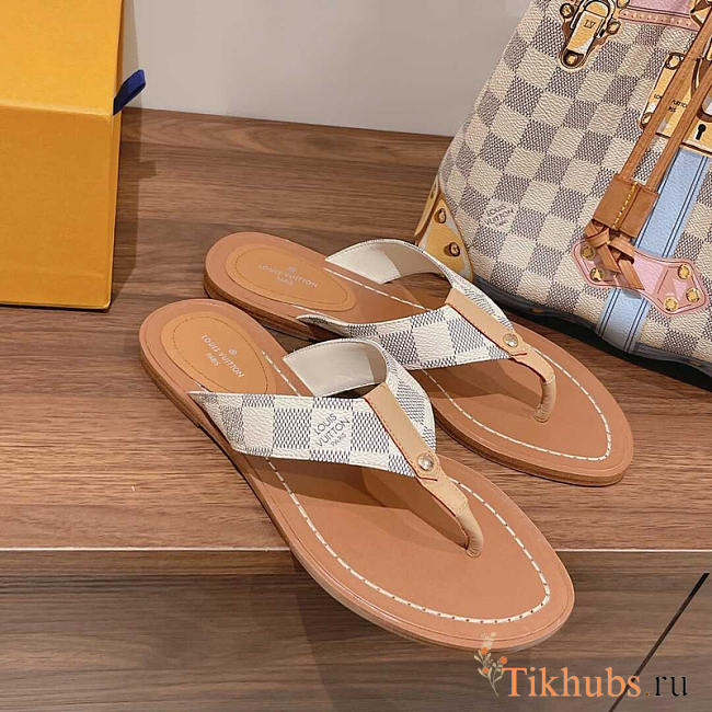 Louis Vuitton LV Sunny Flat Thong Slides - 1