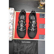 Dolce & Gabbana Portofino Sneakers In Calfskin And Patent Leather - 2