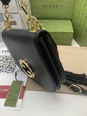 Gucci Blondie Medium Top Handle Bag Black 29x22x7cm - 4