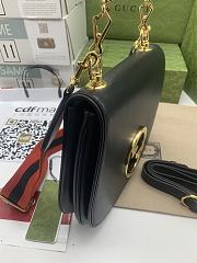 Gucci Blondie Medium Top Handle Bag Black 29x22x7cm - 3