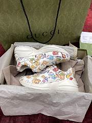 Gucci Women's Animal Print Rhyton Sneaker - 1