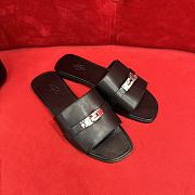 Hermes Giulia Sandal Black Silver - 1