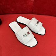 Hermes Giulia Sandal White - 1