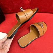 Hermes Giulia Sandal Brown - 5