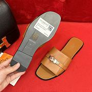 Hermes Giulia Sandal Brown - 4