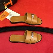 Hermes Giulia Sandal Brown - 3