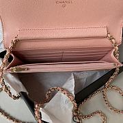 Chanel 23S WOC Caviar Pink 19cm - 4