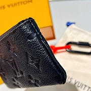 Louis Vuitton LV Pochette Cles Monogram Orange Black - 3