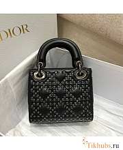 Dior Mini Lady Black Lucky Star 17 x 15 x 7 cm - 6