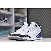 Jordan 3 Retro Dark Iris Sneaker - 3