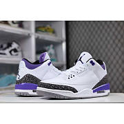 Jordan 3 Retro Dark Iris Sneaker - 4