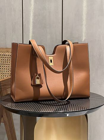 Celine Cabas 16 Smooth Calfskin Tan 37x29x12cm