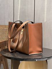 Celine Cabas 16 Smooth Calfskin Tan 37x29x12cm - 5