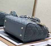 Dior Lady My ABC Blue Lambskin 20cm - 5