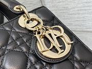 Dior Small Lady My ABC Bag Lambskin Black 20cm - 2