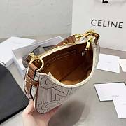 Celine Medium Ava Strap Bag Textile 23x13.5x6cm - 6