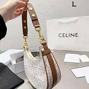 Celine Medium Ava Strap Bag Textile 23x13.5x6cm - 5