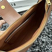 Celine Ava Triomphe Bag Smooth Calfskin Tan 23x13.5x6cm - 3