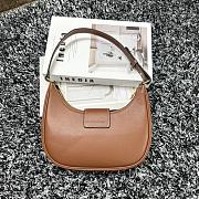 Celine Ava Triomphe Bag Smooth Calfskin Tan 23x13.5x6cm - 2