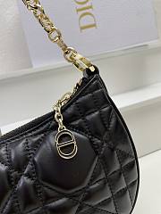 Dior CD Lounge Bag Black Oblique 26 x 15 x 5.5 cm - 4