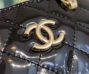 Chanel Clutch With Chain Patent Gold 16x11x5.5cm - 3