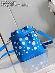 Louis Vuitton LV Nano Noe Blue 16x13x10cm - 5